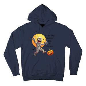 Cute Halloween Mummy Most Wonderful Time Of The Year Tall Hoodie