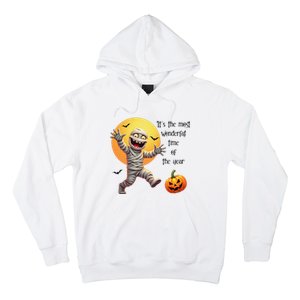 Cute Halloween Mummy Most Wonderful Time Of The Year Hoodie