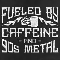 Coffee Heavy Metal Fueled By Caffeine And 90s Metal 11oz C Handle Ceramic Mug