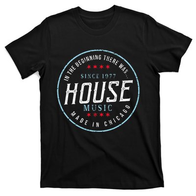 Chicago House Music Vintage Dj Edm T-Shirt