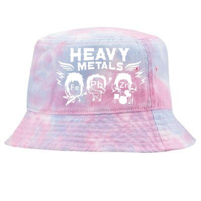 Chemistry Heavy Metals Geek Nerd Funny Chemist Tie-Dyed Bucket Hat