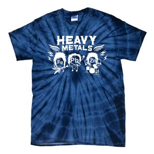 Chemistry Heavy Metals Geek Nerd Funny Chemist Tie-Dye T-Shirt