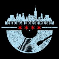 Chicago House Music Vintage Vinyl Dj Raver Flag Skyline Gift Kids Hoodie