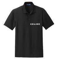 Céline Hello My Name Is Name Tag First Name Dry Zone Grid Polo