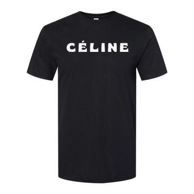 Céline Hello My Name Is Name Tag First Name Softstyle CVC T-Shirt