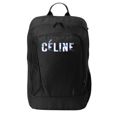 Céline Hello My Name Is Name Tag First Name City Backpack