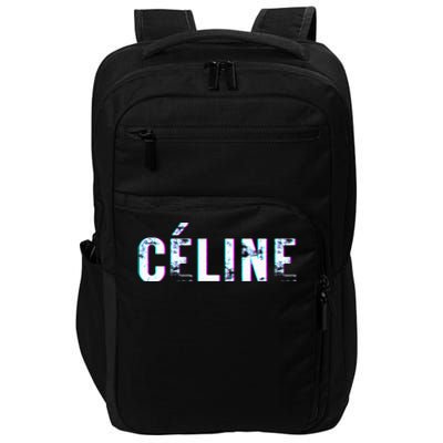 Céline Hello My Name Is Name Tag First Name Impact Tech Backpack