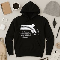 Click Hole Massachusetts In Nostra Vicinia Plura Sunt Dunkin Donuts Hoodie