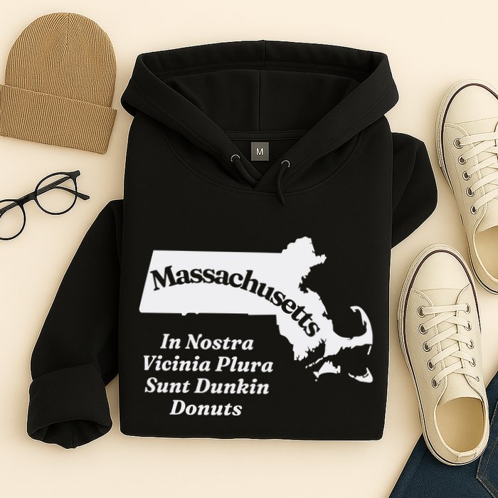 Click Hole Massachusetts In Nostra Vicinia Plura Sunt Dunkin Donuts Hoodie