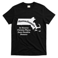 Click Hole Massachusetts In Nostra Vicinia Plura Sunt Dunkin Donuts T-Shirt
