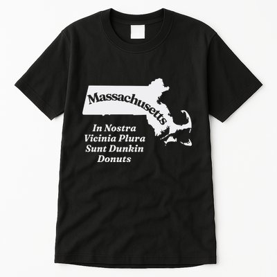 Click Hole Massachusetts In Nostra Vicinia Plura Sunt Dunkin Donuts Tall T-Shirt