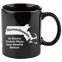 Click Hole Massachusetts In Nostra Vicinia Plura Sunt Dunkin Donuts 11oz C Handle Ceramic Mug