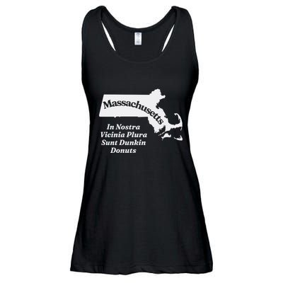 Click Hole Massachusetts In Nostra Vicinia Plura Sunt Dunkin Donuts Ladies Essential Flowy Tank