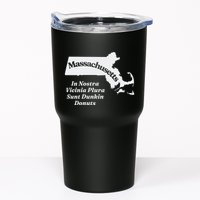 Click Hole Massachusetts In Nostra Vicinia Plura Sunt Dunkin Donuts Tumbler