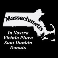 Click Hole Massachusetts In Nostra Vicinia Plura Sunt Dunkin Donuts Baby Bodysuit