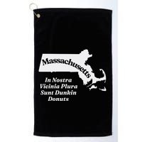 Click Hole Massachusetts In Nostra Vicinia Plura Sunt Dunkin Donuts Golf Towel
