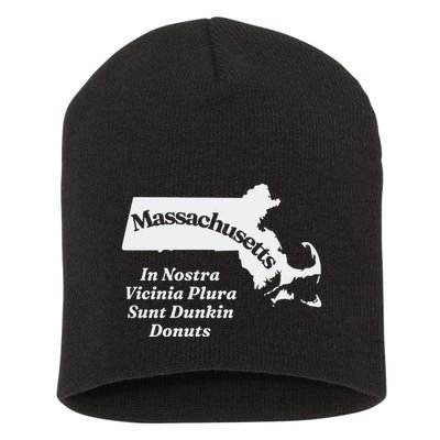Click Hole Massachusetts In Nostra Vicinia Plura Sunt Dunkin Donuts Short Acrylic Beanie