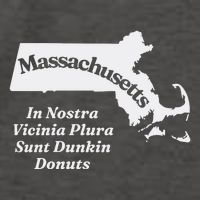 Click Hole Massachusetts In Nostra Vicinia Plura Sunt Dunkin Donuts Vector Backpack