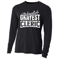 Cleric Holy Man Religious Leader Priest Cleric Cooling Performance Long Sleeve Crew