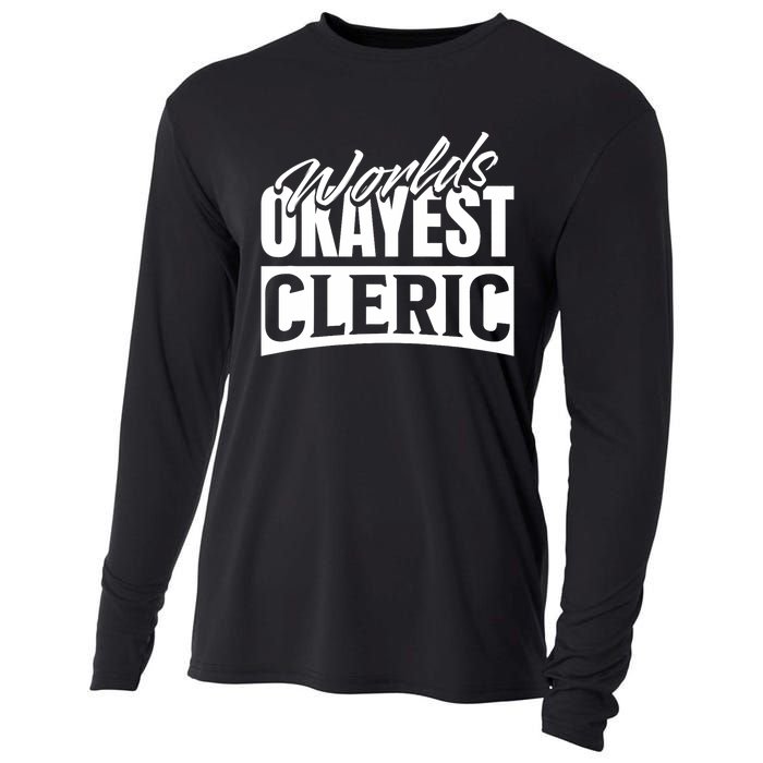 Cleric Holy Man Religious Leader Priest Cleric Cooling Performance Long Sleeve Crew