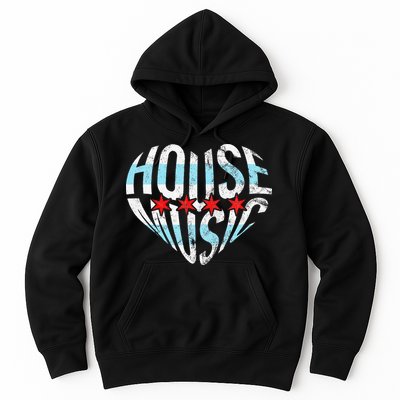 Chicago House Music I Love House Music Dj Hoodie