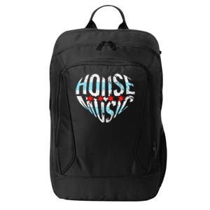 Chicago House Music I Love House Music Dj City Backpack