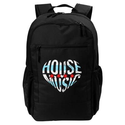 Chicago House Music I Love House Music Dj Backpack