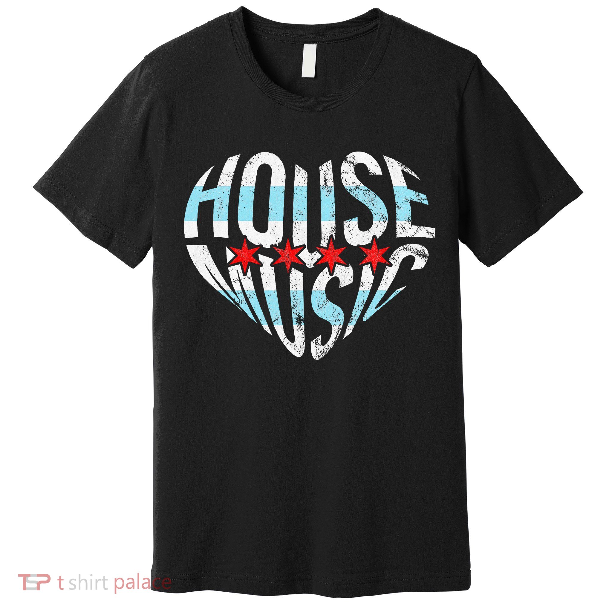 Chicago House Music I Love House Music Dj Premium T-Shirt