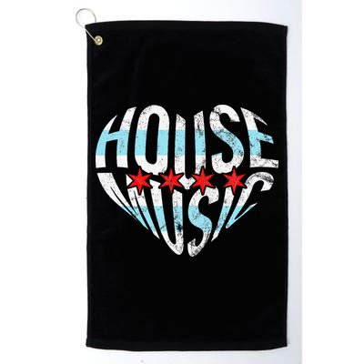 Chicago House Music I Love House Music Dj Golf Towel