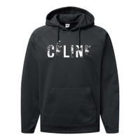 CéLine Hello My Name Is Name Tag First Name Performance Fleece Hoodie