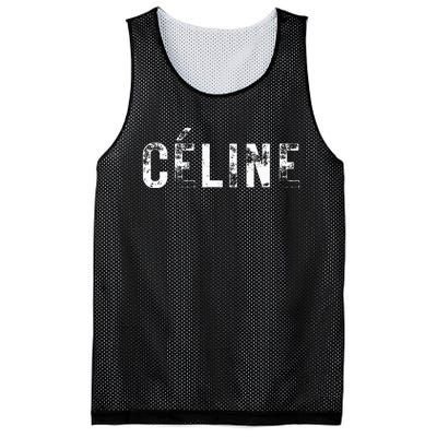 CéLine Hello My Name Is Name Tag First Name Mesh Reversible Basketball Jersey Tank