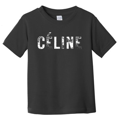 CéLine Hello My Name Is Name Tag First Name Toddler T-Shirt