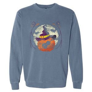 Cello Halloween Music Garment-Dyed Sweatshirt