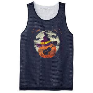 Cello Halloween Music Mesh Reversible Basketball Jersey Tank