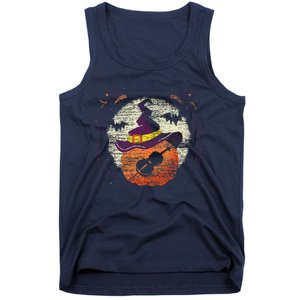 Cello Halloween Music Tank Top