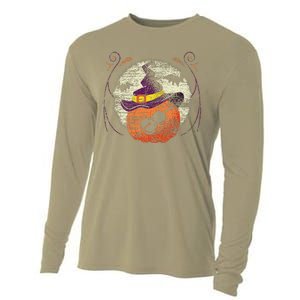 Cello Halloween Music Cooling Performance Long Sleeve Crew