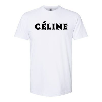 Céline Hello My Name Is Name Tag First Name Softstyle CVC T-Shirt