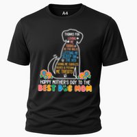 Cute Happy Mother's Day Best Dog Mom Cooling Performance Crew T-Shirt