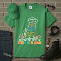 Cute Happy Mother's Day Best Dog Mom Tall T-Shirt