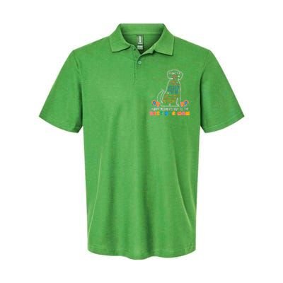 Cute Happy Mother's Day Best Dog Mom Softstyle Adult Sport Polo