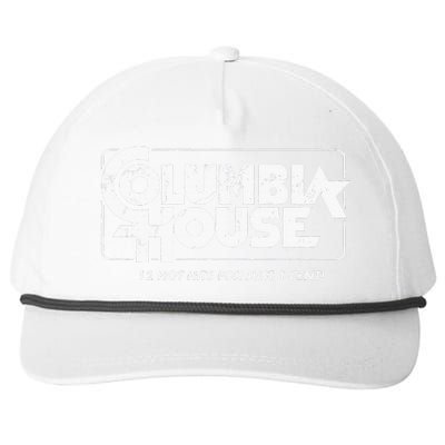 Columba House Music Records Snapback Five-Panel Rope Hat