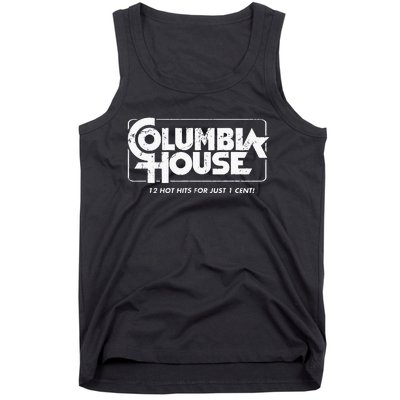 Columba House Music Records Tank Top