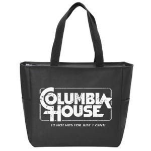 Columba House Music Records Zip Tote Bag