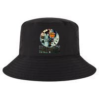 Creepy Halloween Moon Spider Pumpkin Witch Ghost Cool Comfort Performance Bucket Hat