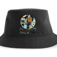 Creepy Halloween Moon Spider Pumpkin Witch Ghost Sustainable Bucket Hat