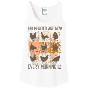 Chicken His Mercies Are New Every Morning Lam 3 23 Ladies Essential Tank