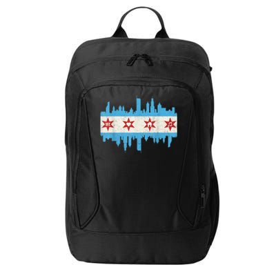 Chicago House Music Vintage Chicago Flag City Backpack