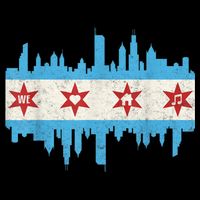 Chicago House Music Vintage Chicago Flag Mug