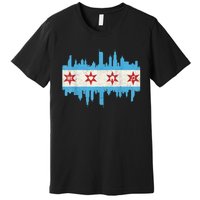 Chicago House Music Vintage Chicago Flag Premium T-Shirt