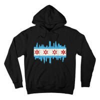 Chicago House Music Vintage Chicago Flag Tall Hoodie